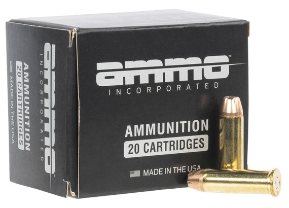 Ammo Inc 38125JHPA20 Signature 38Special 125gr Jacket Hollow Point 20 Per Box/10 Case Centerfire, Handgun Ammunition