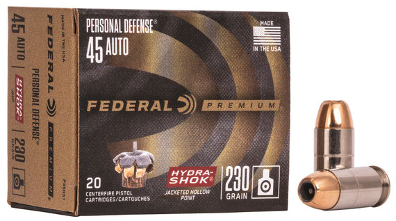 Federal 45 ACP Ammunition P45HS1