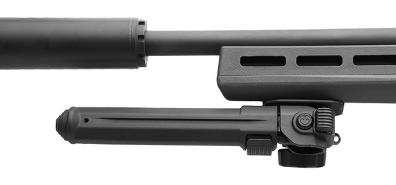 Magpul MAG1174BLK MOE Bipod Black Polymer 7-10 in Vertical Adjustment