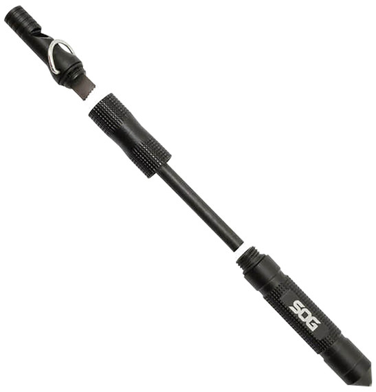 S.O.G SOGFT1001CP Flint Black Aluminum 4.30 in Long