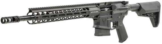 Stag Arms STAG10010342 Stag 10 Tactical 308 Win 10+1 16 in CMV-Nitride Barrel, VG6 Gamma Compensator, 13.5 in M-Lok Handguard, Black Hard Coat Anodized Finish, Black Adjustable Magpul SL-S Stock & Magpul MOE Grip Left Hand, Rifle