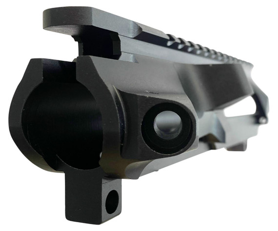 Bowden Tactical J135762 Billet Upper made of 7075-T6 Aluminum with Black Anodized Finish & Stripped Design for AR-15 & Mil-Spec/Billet Lowers