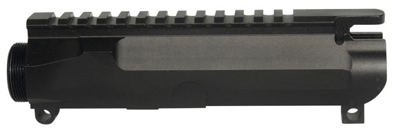 Bowden Tactical J135762 Billet Upper made of 7075-T6 Aluminum with Black Anodized Finish & Stripped Design for AR-15 & Mil-Spec/Billet Lowers