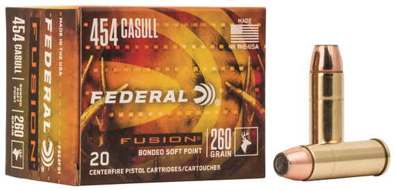 Federal 454 Casull Ammunition F454FS1
