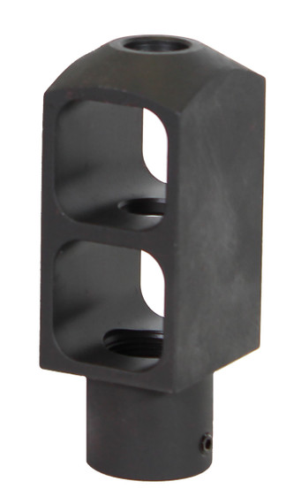 Alexander Arms MBEOTNKKIT Tank Muzzle Brake Kit Black Steel with 49/64-20 tpi Threads 3.50 in OAL 1.50 in Diameter for 50 Beowulf