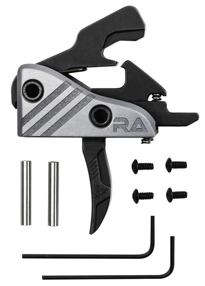 Rise Armament RA524BLK Blitz Blackout Trigger Single-Stage Hybrid Trigger with 3-3.50 lbs Draw Weight & Black Nitride Finish for AR-Platform