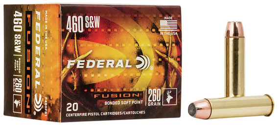 Federal 460 S&W Magnum Ammunition F460FS1