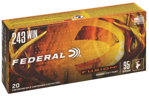 Federal F460FS1 Fusion 460S&W Mag 260gr Fusion Soft Point 20 Per Box/10 Case Centerfire, Handgun Ammunition