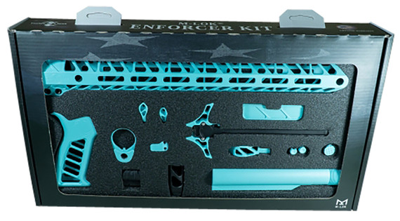 Timber Creek Outdoors TCOEKRE Enforcer Complete Build Kit Robins Egg Blue for AR-15