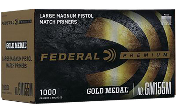 Federal GM155M Gold Medal Premium Multi Caliber, Handgun 1000 Per Box/5 Case