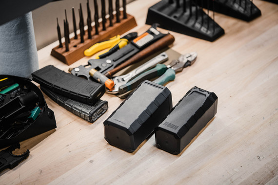 Magpul MAG1155BLK DAKA Can Black Polymer Large