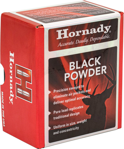 Hornady 6088 Lead Balls 50Cal Lead Ball 100 Per Box/15 Case