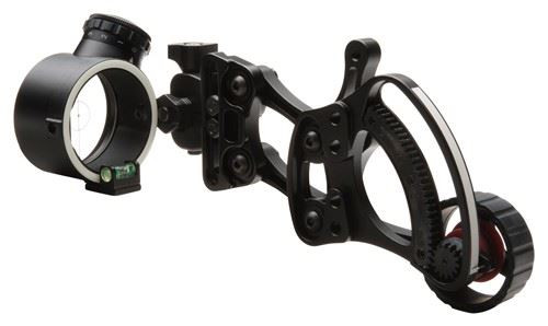 Truglo Bow Sight Range Rover Pro W/Green Led Dot Black TG6401GB