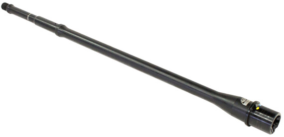 Faxon 15A58R18NGQ Duty Series Gunner 5.56x45mm NATO 18 in Target Crown Steel QPQ Black Nitride 4150 Steel Fits AR15/M16, Rifle Barrel