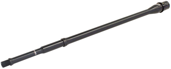 Faxon 15A58R18NGQ Duty Series Gunner 5.56x45mm NATO 18 in Target Crown Steel QPQ Black Nitride 4150 Steel Fits AR15/M16, Rifle Barrel
