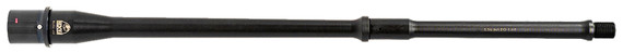 Faxon 15A58M16NPQ Duty Series 5.56x45mm NATO 16 in Target Crown QPQ Black Nitride 4150 Steel Fits AR15/M16, Rifle Barrel