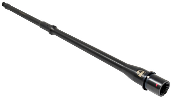 Faxon 15A58M16NPQ Duty Series 5.56x45mm NATO 16 in Target Crown QPQ Black Nitride 4150 Steel Fits AR15/M16, Rifle Barrel