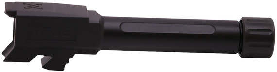 True Precision Inc TPG43BXTBL Glock 43 Black Nitride Treated 416R Stainless Steel
