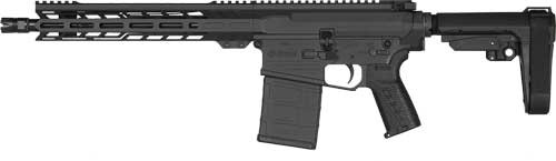 CMMG PE38A928EAB Banshee MK3 308 Win 20+1 12.50", Black, 11" M-Lok Handgaurd, Buffer Tube Brace, OEM Zeroed Ambi Controls & Linear Compensator