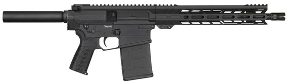 CMMG PE38A928EAB Banshee MK3 308 Win 20+1 12.50", Black, 11" M-Lok Handgaurd, Buffer Tube Brace, OEM Zeroed Ambi Controls & Linear Compensator