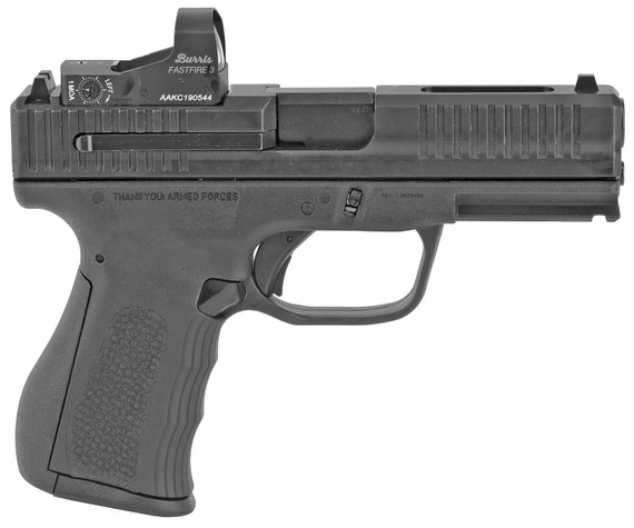 FMK G9C1EPROB Elite Pro Plus 9mm Luger Single 4 in 14+1 Black Polymer Grip/Frame Black Carbon Steel Slide, Pistol