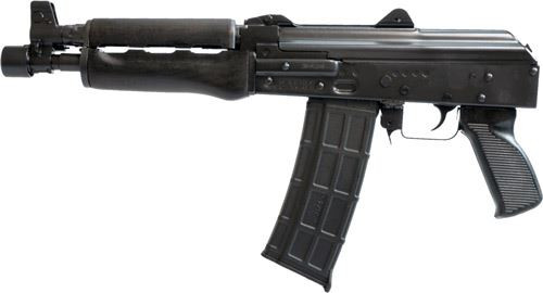 Zastava Arms Usa ZP85556 ZPAP85 5.56x45mm NATO 30+1 10 in Black, Polymer Grip, Dark Wood Handgaurd, Pistol