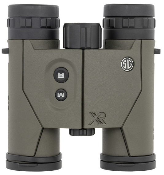 Sig Sauer Electro-Optics SOK6K804 KILO6K HD Compact 8x32mm Illuminated Circle w/Red Dot Reticle OD Green Binoculars