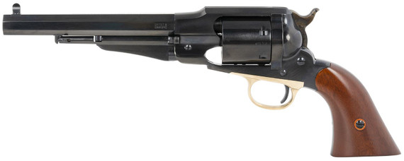 Cimarron CA1010 1858 New Model Army 38 Special 6rd 7.37 in Blued Steel Barrel, Cylinder & Frame, Dovetail Front/Notch Rear Sights, Ejector Rods, Walnut Grips , Revolver