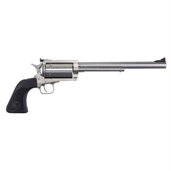 Magnum Research BFR30306 BFR 30-30 Win 6rd 10 in Stainless, Rifled Steel Barrel, Brushed Stainless Cylinder, Stainless Steel Frame, Black Hogue Rubber Grip, Exposed Hammer , Revolver