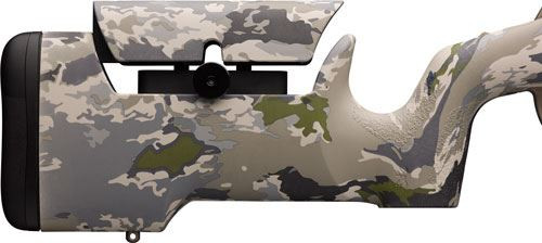 Browning 035555299 X-Bolt Hells Canyon Max LR Full Size 6.8 Western 3+1 26 in Smoked Bronze Cerakote Fluted/Threaded Barrel, Steel Receiver w/X-Lock Mount, Ovix Camo Adjustable Max Synthetic Stock, Rifle