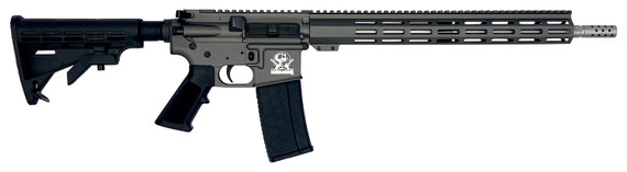 Great Lakes Firearms GL15223SSTNG AR-15 223 Wylde 30+1 16 in Stainless Threaded Barrel, Tungsten Cerakote Picatinny Rail Aluminum Receiver, 15.25 in M-LOK Handguard, , Mil-Spec Grip, Right Hand, Rifle