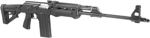 Zastava Arms Usa ZR77308BP PAP M77 308 Win/7.62x51mm 20+1 19.70 in Black Threaded Barrel, 1.5mm Bulged Trunnion Receiver, Polymer Handguard, Adj. Promag Synthetic Stock, TangoDown Battlegrip Grip, Rifle