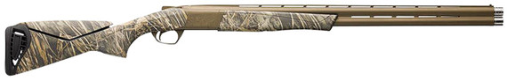 Browning 018729204 Cynergy Wicked Wing 12 Gauge 3.5 in 2rd 28 in Burnt Bronze Cerakote Barrel/Camo Design Receiver, Realtree Max-7 Synthetic Stock With Adjustable Comb & Textured Gripping Surface, Shotgun