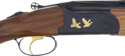 Fair Slx O/U 20Ga 3 in 28 in Blk Gold Sngl Sel Trggr Walnut RSLX600BL202