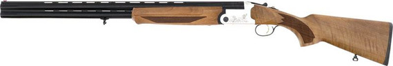 Iver Johnson 600Lw O/U 20Ga 3 in 26 inVr Ct-5 Silver/Black Walnut IJ60020LW26S