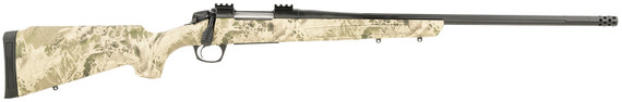CVA CR3981 Cascade XT Full Size 6.5 Creedmoor 4+1 22 in Graphite Black Cerakote Steel Threaded Barrel, Realtree Hillside Adj w/Soft Touch Synthetic Stock, Rifle