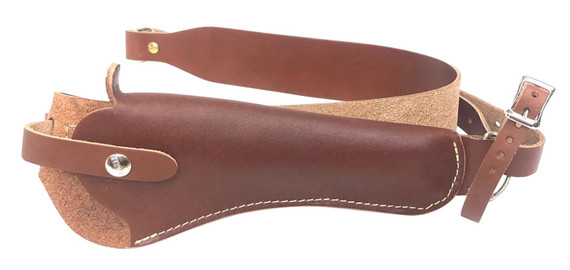 Hunter Company 068-300-4 Sportsman Bandolero Shoulder Size 4 Chestnut Tan Leather Harness Fits DA , Revolver Fits 5-6.50 in Barrel Right Hand, Holster