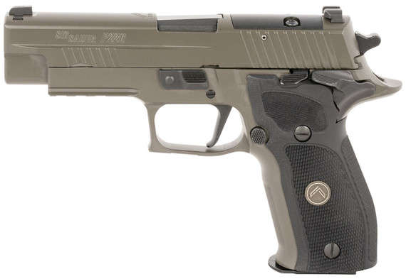 Sig Sauer E26R9LEGIONSAOR2 P226 Full Size Legion SAO 9mm Luger 15+1 4.40in, Legion Gray Elite Cerakote, Picatinny Rail Frame, Romeo 1 Slide, Black G10 Grip, Flat Trigger, X-Ray Sights
