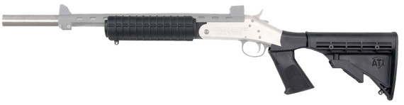 Advanced Technology HRN4100 Shotforce Stock Package, Pistol Grip Style Black Synthetic & Ribbed Forend for H&R, New England