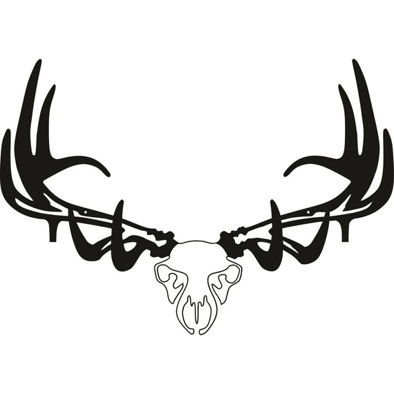 Raxx Bow Hanger Elk Skull xxx