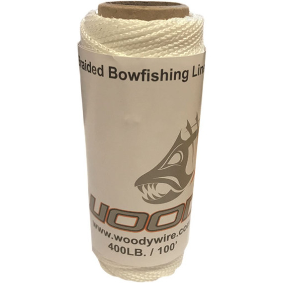 Woody Wire Bowfishing Braided Line 400 lb 100 ft. WW400-100