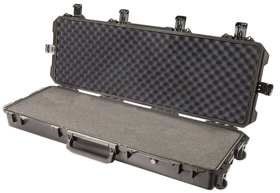 Pelican IM3200X0001 Storm Long Black HPX Resin Foam Padding Water Resistant, Rifle Case