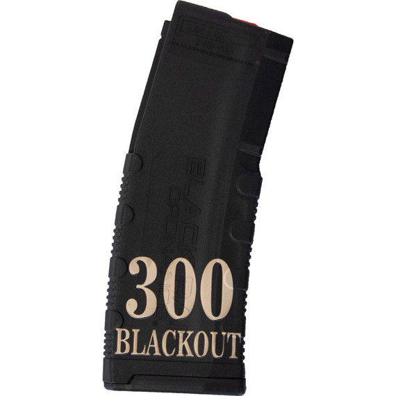 Black Rain Ordnance Lasered AR15 Magazine 300 Blackout 30 rd. BRO-MAG30-300BLK