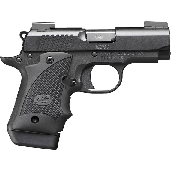 Kimber Micro 9 Pistol 9 mm 3.15 in. Matte Black 7+1 rd. w/ Hogue Grip 3300194