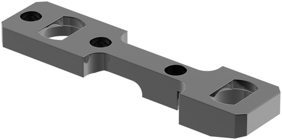 Leupold 53552 Dual Dovetail Base Black Gloss Ruger Blackhawk