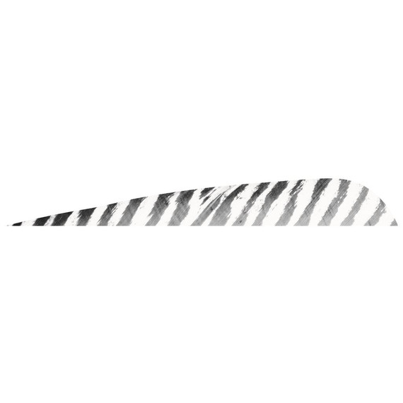 Gateway Barred Feathers White 5 in. RW 50 pk. 500RPBWH-50