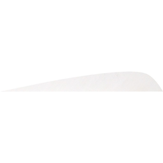 Gateway Parabolic Feathers Flo White 4 in. RW 50 pk. 400RPSFW-50