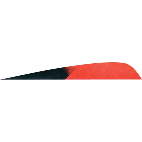 Gateway Parabolic Feathers Kuru Red 4 in. RW 50 pk. 400RPKRR-50