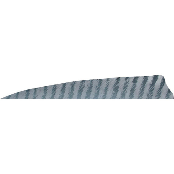 Gateway Shield Cut Feathers Barred Gray 4 in. LW 50 pk. 400LSBGY-50