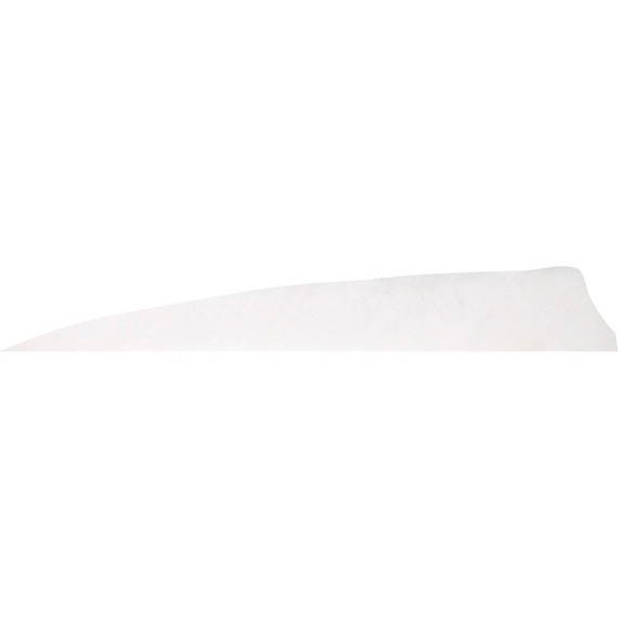 Gateway Shield Cut Feathers Flo White 4 in. RW 50 pk. 400RSSFW-50